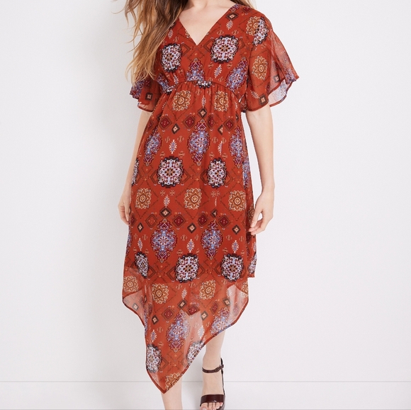 Maurice's Medallion Print Midi Dress XL - Picture 2 of 2